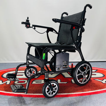 2024 Ex Display Zora Carbon Fibre Portable Folding Electric Powerchair