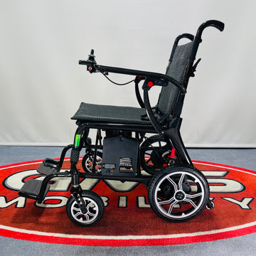 2024 Ex Display Zora Carbon Fibre Portable Folding Electric Powerchair