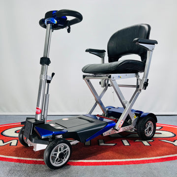 Ex Demo Careco Elite Autofold ProMax Auto Folding Mobility Scooter (Blue)