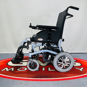 2024 Ex-Display Abilize Pursuit (20” Seat) Portable Folding Electric Powerchair inc Attendant Bracket