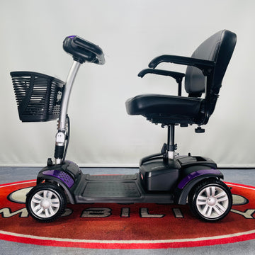 2024 Ex-Demo Li-Tech Spectrum Lightweight Portable Mobility Scooter (Purple)