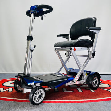 Ex Demo Careco Elite Autofold ProMax Auto Folding Mobility Scooter (Blue)