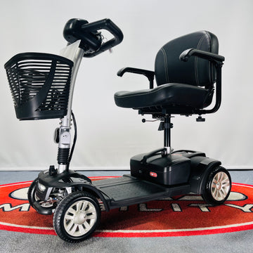 2024 Ex Demo Li-Tech Spectrum Lightweight Portable Mobility Scooter (Black)