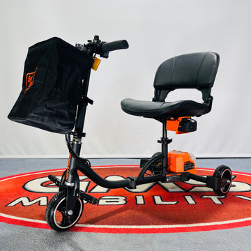 SuperHandy 3 Wheel Lithium Lightweight Folding Mobility Scooter Buggy