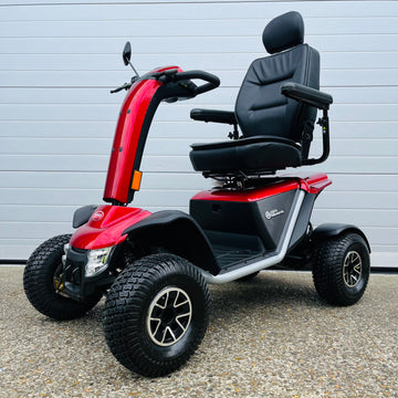 Ex Demo CareCo Fellman Chaser (Pride Ranger) Mobility Scooter Buggy Red